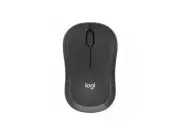 Logitech M240 Mouse - Optical - Wireless - 32.81 ft - Bluetooth - Graphite - USB