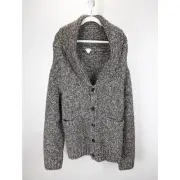 Bottega Veneta Chunky Alpaca Knitwear Cardigan in Multicolor BNWT S