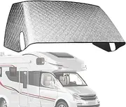 Car Windshield Snow Cover - UV-Proof RV Windshield Cover | Windshield Snow Ice Protector | All Weather Protective for Car Truck suvv Winter Protection