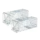 Gardeon 66x23cm 2x Animal Trap Cage Possum Catch Rabbit Cat Fox Hare Bird NEW