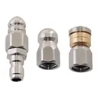 Nozzles High Pressure Washers Drain Cleaning Nozzle Sewer Jetter 1/4 Connetors
