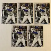 2020 Topps Series Kyle Lewis Rookie Lot x5 Mariners Diamondbacks