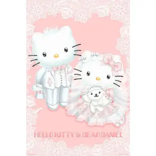 Hello Kitty&Dear Daniel夢幻婚禮拼圖1000片 墊腳石購物網