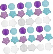 CVUTOVO 100pcs Ocean Themed for Ball Pits Play Tents for Parties Indoor Play Areas Beach Gatherings Engaging Interactive