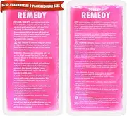 Reusable Gel Ice Pack for Soothing Relief, Ice Packs for Injuries & Body Aches, Heat Pack for Hot & Cold Therapy, Flexible Ice Pack (Pink)