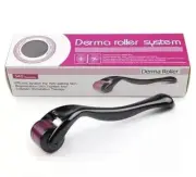 Hair Regrowth Derma Roller | 0.5mm Titanium Needles for Men & Women