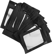 Alipis 100pcs Self Sealing Jewelry Bags Storage Pouches for Rings Necklaces and Business Packaging Scratch Resistant Reliable and Easy to Use