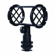 Movo SMM1 Camera Video Shock Mount for Shotgun Microphones 19-25mm in Diameter