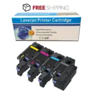 4 PK Black Color Set Toner Cartridge for DELL Multi-Fuction E525w Series Printer