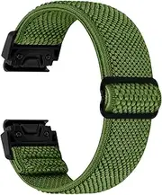 Tiptops Bands Compatible With Garmin Fenix 5/Fenix 6/Fenix 7 Straps QuickFit 22mm Watch Band Elastic For Fenix 5 Plus/Fenix 6 Pro/Fenix 7 Pro/Forerunner 935/945/955/965 Wristband