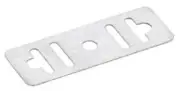 RS Pro CABLE CLIPS 56x20x8mm 100Pcs Fire Resistant, Steel