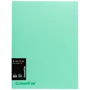 Colourhide Display Book Insert Cover 20 Sheets Biscay Green