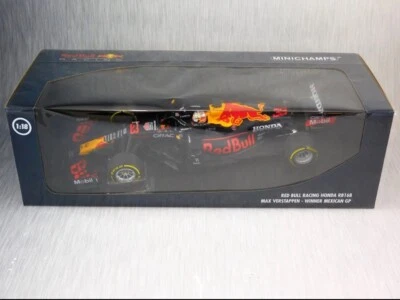 1:18 Minichamps 2021 Red Bull Racing Honda RB16B Mexican GP Winner 33 Verstappen
