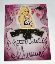 2015 Benchwarmer KENNEDY SUMMERS Sin City #44 INSCRIPTIONS Auto/7 Playboy PMOY
