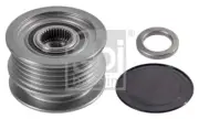 Alternator Pulley FOR RENAULT THALIA 64bhp 1.5 05->20 LB Febi