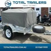 6x4 galvanised trailer