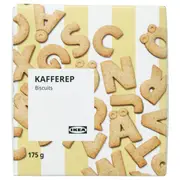KAFFEREP biscuits, letter-shaped, 175 g