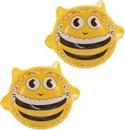 NOLITOY Cute Ceramic Bee Pattern Bowl Boys and Girls Breakfast Bowl Small Dessert Plate
