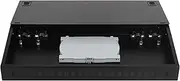 Xunsomten-24 Port Rack Mount Enclosure Fiber Optic Box, LGX Patch Panel Box fits for 19" Racks Cabinet