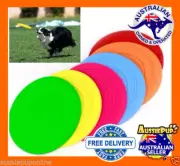 Silicone Rubber Frisbee Pet Dog Puppy Safe Exercise Fetch Toy