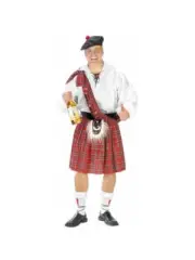 Adult Big Shot Scottish Costume