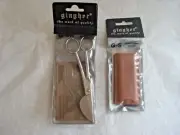GINGHER 6" Applique Sewing Scissors G-6R, Made W Germany + Sharpening Stone G-S