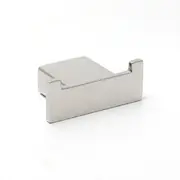 Chrome Square Robe Hook Clothes Towel Holder Bathroom Wall Mounted Hanger Kit