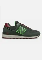 New Balance 574 Men's Size 7.5 Olive/Burgundy MT574ATC *NEW*