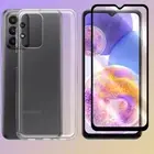 Anti-Strike Screen Protector + Soft TPU Case for Samsung Galaxy A23 5G SM-A236U