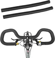 Vivian Bicycle Handlebar Grips Cover Racing Bike Sponge Foam Rubber Tube Flexible Cuttable Handlebar Cover Foam Grips,Pack of 2 Piece,Inner Diameter 21mm/0.83inch