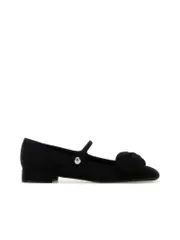 Valentino Garavani Crepe Bowjane Ballerinas
