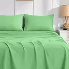3 Piece King Single Bed Sheet Set- 1200TC Ultra-Soft Microfibre Bed Sheets - Fit