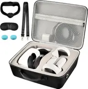 Protective Case For Oculus Quest 2/3 Vr Headset Controllers Silicone Face Cover