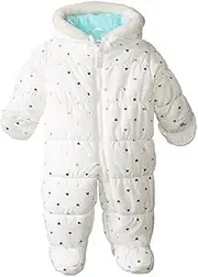 [Carter's] Baby Girl's Hooded Pram Suit - Stars