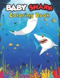 在飛比找博客來優惠-Baby Shark Coloring Book.: Cut