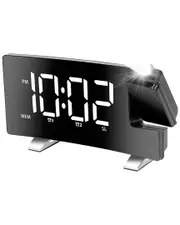 Fresh Fab Finds Curved-Screen Projection Alarm Clock