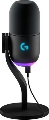 Logitech G Yeti GX Dynamic RGB Gaming Microphone with LIGHTSYNC, USB Mic