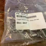Honeywell 1NT1-7 Toggle Switch Screw Terminals 3-Position Momentary (new)