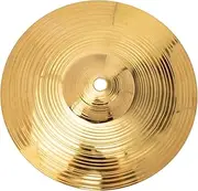 Yardwe Jazz Drum Cymbal Accessory Brass Cymbal Piece for Drum Partner High Grade Percussion Instrument Accessory with Unique Design for Crisp Sound and