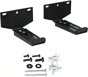 ECHOGEAR Soundbar Wall Mount Bracket - Works with All Soundbars Including Samsung, Vizio, LG, & More - Depth Adjustable for Dolby Atmos Soundbars