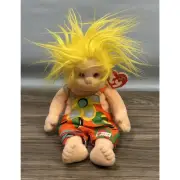 Vintage Ty Beanie Kids Jammer Plush Doll July 9, 1992