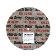 Scotch-Brite EXL Unitized whl, XL-UW, 3S Fine, 3" x 1/4" x 1/4 in, SPR 20887A
