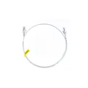 10Pcs Cat 6 Ultra Thin Lszh Ethernet Network Cable White