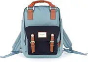 Himawari School Waterproof Backpack 14.9" College Vintage Travel Bag for Women，14 inch Laptop for Student