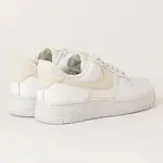 NIKE AIR FORCE 1 AF1 淡奶茶 奶茶 拼接 網狀 小香風 白色 DJ9945-100