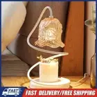 Table Desk Lamp Candle Warmer Lamp Metal Base Dimming for Living Room Study Room