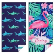 Oversized Beach Towels – 32"x71" Quick Dry, 2 Pack 2 Pack - Trinity