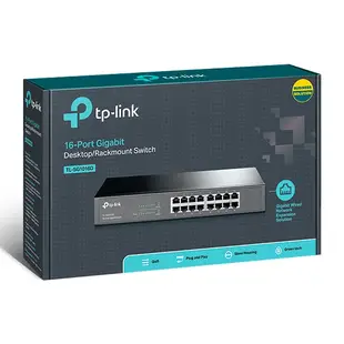 TP-Link TL-SG1016D 16 埠 Gigabit 交換器
