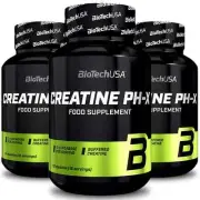 CREATINE PH-X Capsules - Buffered Creatine 3g Muscle Growth and Energy