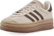 [adidas Originals] Samba Classic Shoes, Cream White/Maroon/Magic Beige, 5
